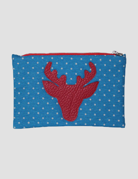 gepunktete-kleine-Clutch
